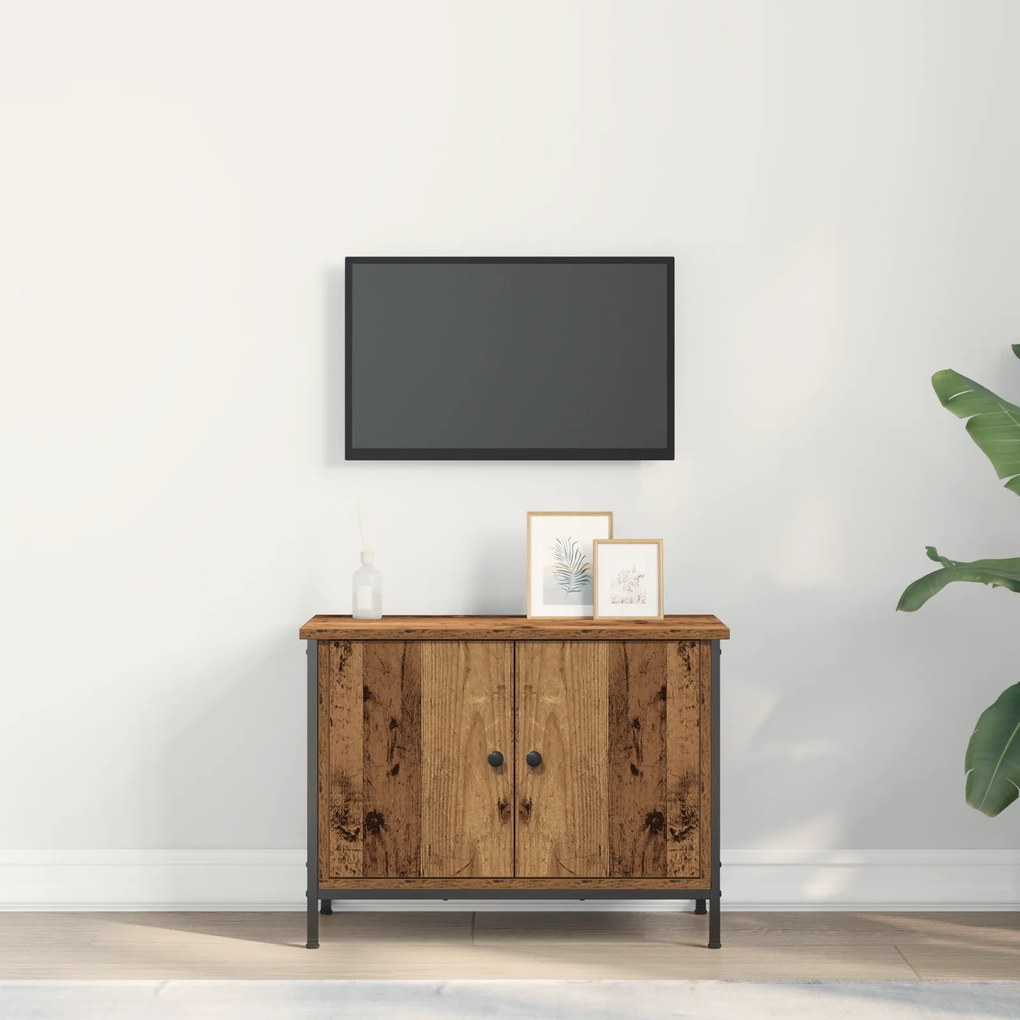 vidaXL Old Wood TV Stand Παλιό ξύλο Ξύλο 60 x 35 x 45 εκ. Ανθεκτική