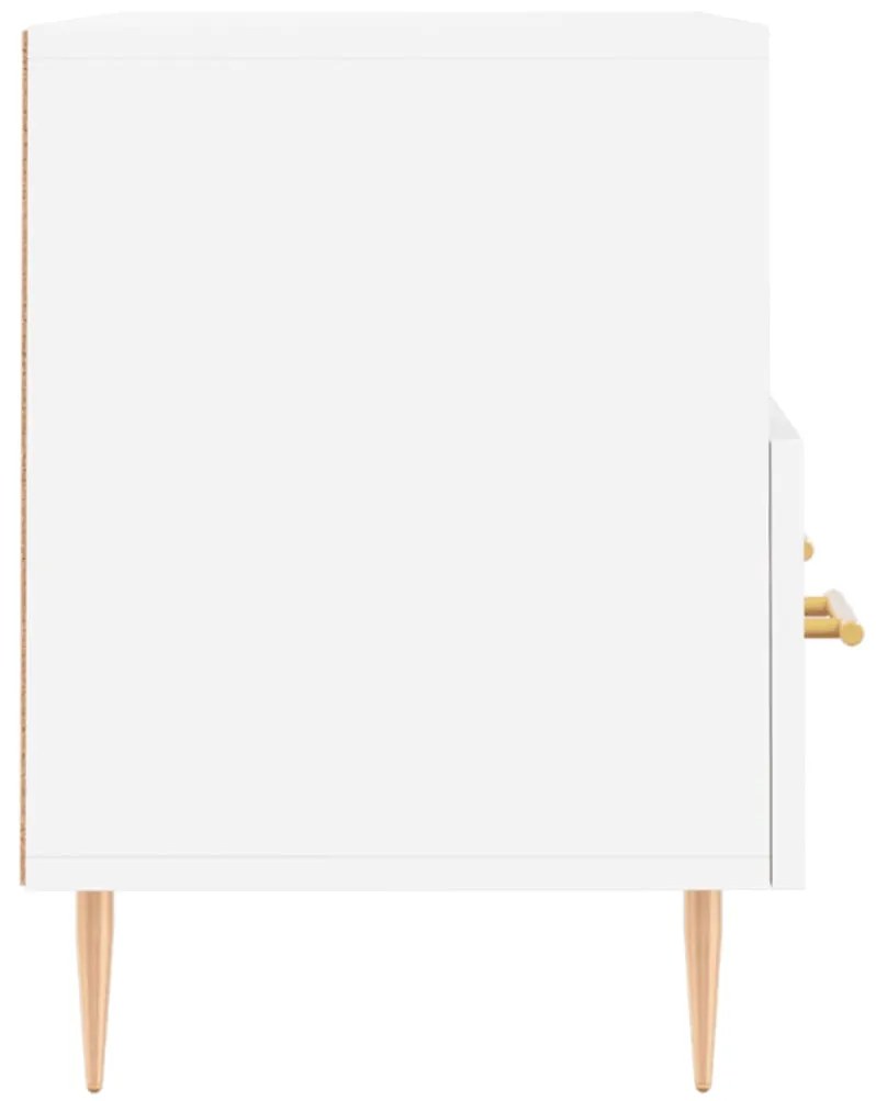 vidaXL Έπιπλο Τηλεόρασης Λευκό 80 x 36 x 50 εκ. από Επεξεργασμένο Ξύλο