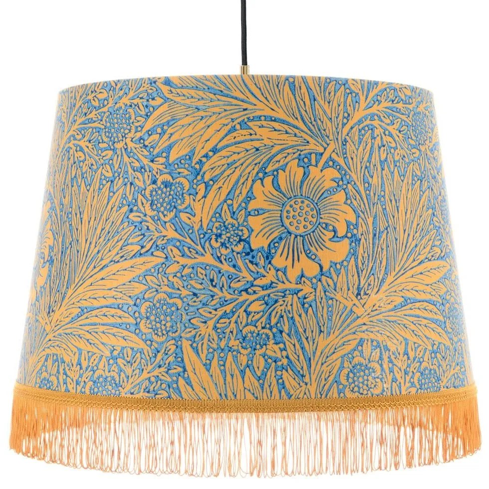 Φωτιστικό Οροφής Anthinos Cl50391 Ø25Xø35Xh25 E27 Blue-Yellow Mindthegap Metal, Fabric