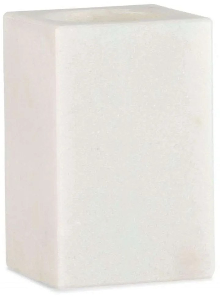 Ποτηροθήκη Marble LBTAH-BA71163 7x7x10,5cm White Andrea House Marble