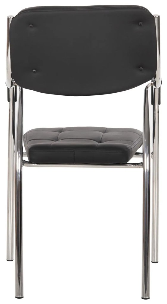 Καρέκλα επισκέπτη Oberon μαύρο PU 51x52x86Υ εκ. 51x52x86 εκ.
