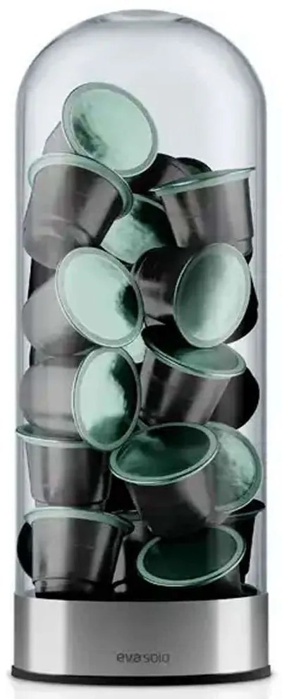 Βάση Για Κάψουλες 501101 Φ8x22,5cm Clear-Inox Eva Solo Ατσάλι,Γυαλί