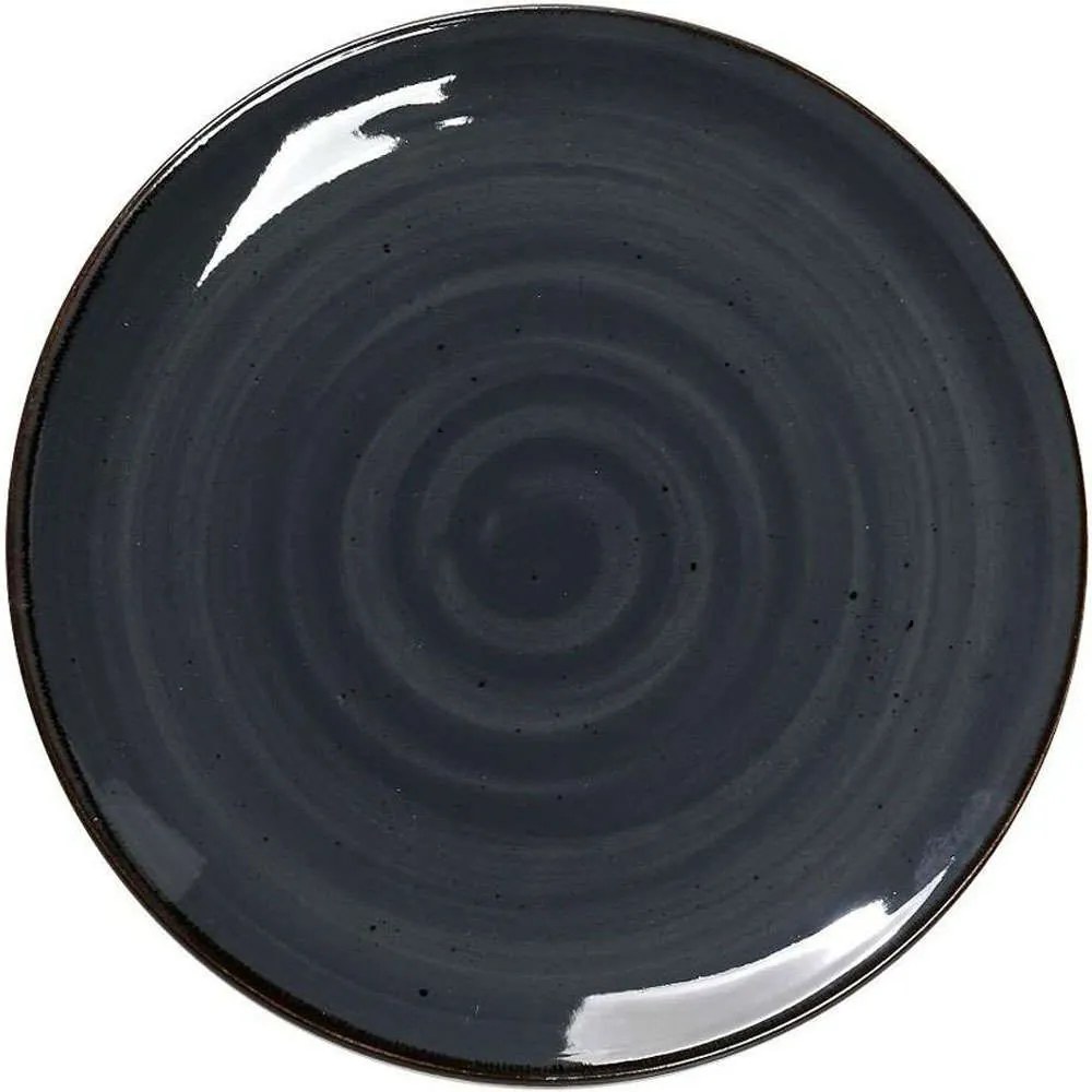 Πιάτο Ρηχό Terra TLG101K6 Φ26x2,5cm Grey Espiel Porcelain