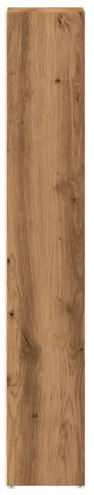 vidaXL Ντουλάπια CD 2 τεμ. Artisan Δρυς 21x16x93,5 εκ Επεξ. Ξύλο