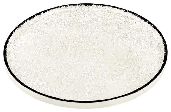 Πιάτο Ρηχό Φ26cm Vertical Moon Shade Λευκό - Oriana Ferelli®