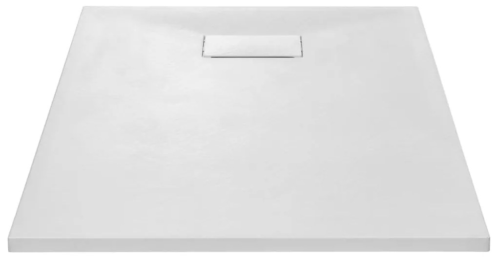 vidaXL Βάση Ντουζιέρας Λευκή 120 x 70 εκ. από SMC