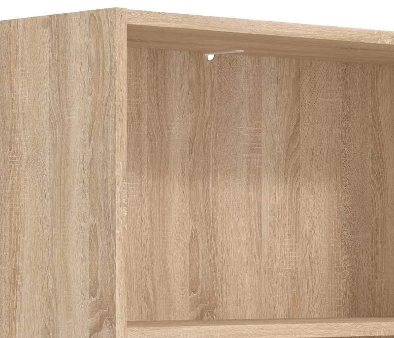 Βιβλιοθήκη Tomar 4 Sonoma 70x24,5x142 εκ. 70x24.5x142 εκ.