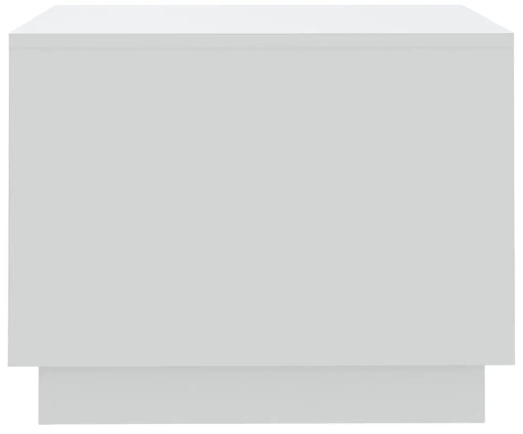 vidaXL Τραπεζάκι Σαλονιού Λευκό 55 x 55 x 43 εκ. από Μοριοσανίδα