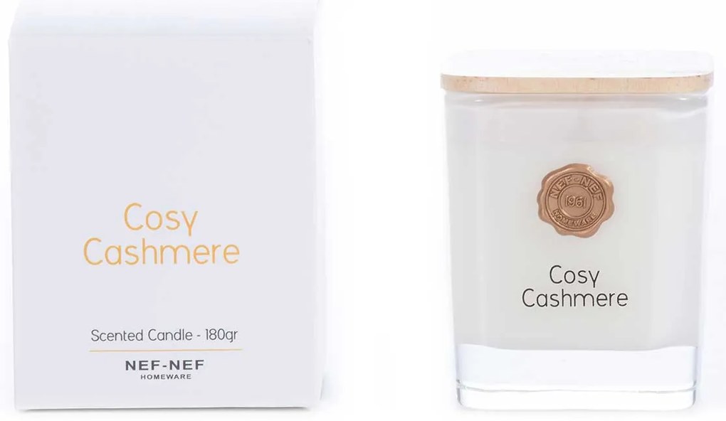 Αρωματικό Κερί 180gr Nef-Nef Homeware Cosy Cashmere