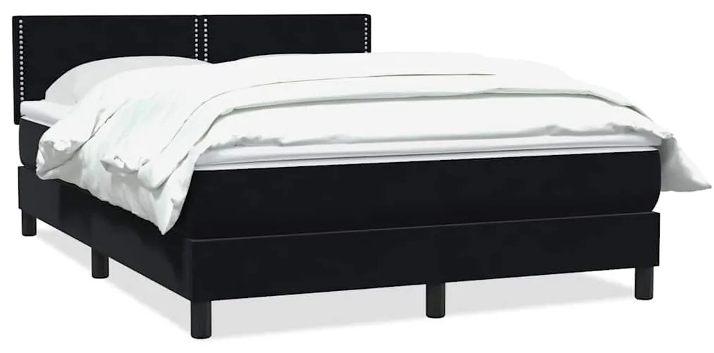 ΚΡΕΒΑΤΙ BOXSPRING ΜΕ ΣΤΡΩΜΑ ΜΑΥΡΟ 1140X210 ΕΚ. ΒΕΛΟΥΔΙΝΟ 3316115