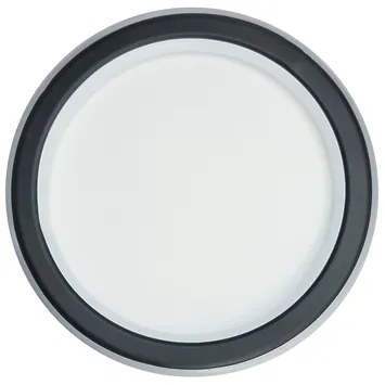 POWERTECH LED φωτιστικό οροφής HLL-0084, 25W, 4000K, Φ21cm, μαύρο
