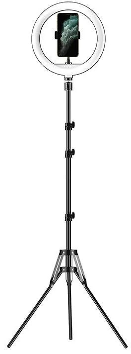 Tripod/ring light APEXEL APL-FL10JJ14Y (black)