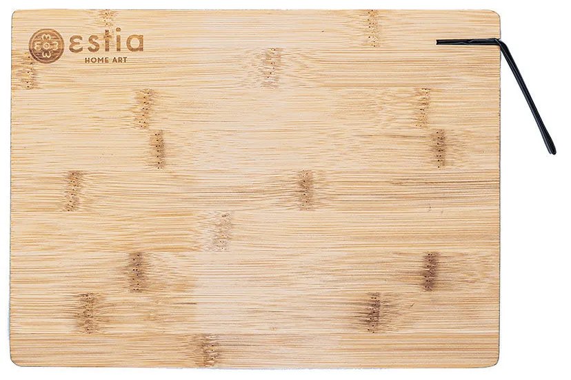 Estia 01-9168 Επιφάνεια Κοπής από Μπαμπού 27x20cm, Μπεζ