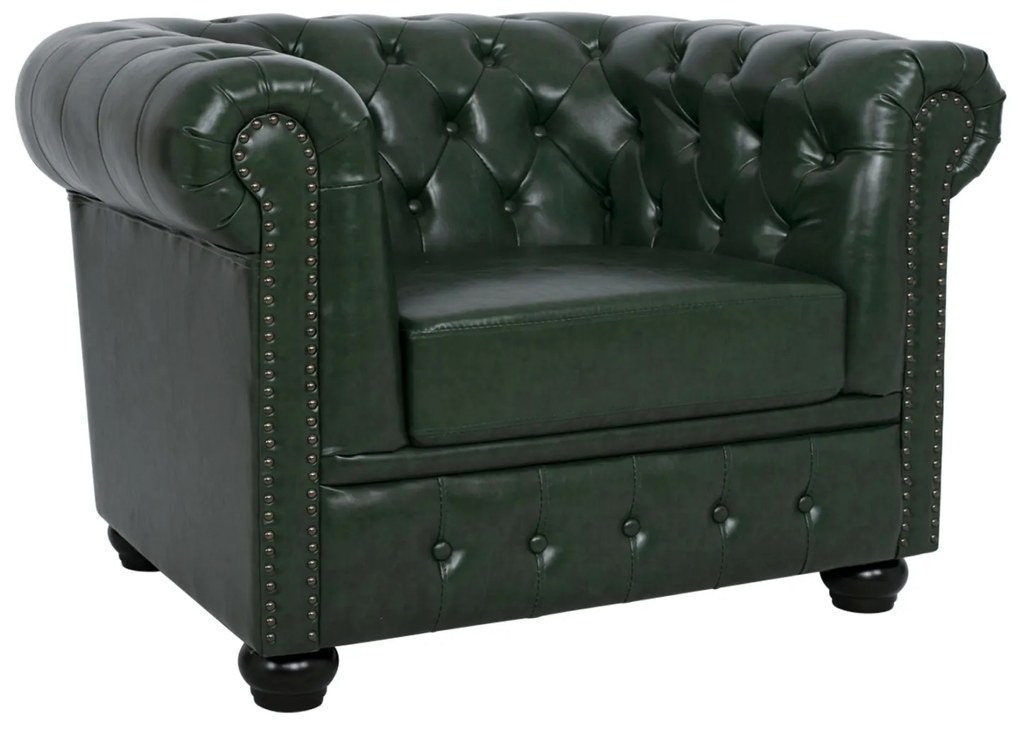 ΠΟΛΥΘΡΟΝΑ T.CHESTERFIELD HM3011.08 ΤΕΧΝΟΔΕΡΜΑ ΚΥΠΑΡΙΣΣΙ 106x87x70 εκ. - 0514483 - HM3011.08