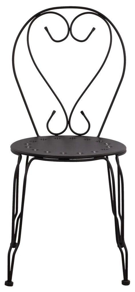 Καρέκλα AMORE C5007.11 Μεταλλική Μαύρη 42x48x90 εκ. 42x48x90 εκ.