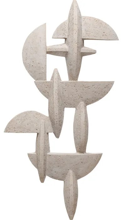 Διακοσμητικό Τοίχου Rotondo Μπεζ 61x9,5x118 εκ. - Μπεζ