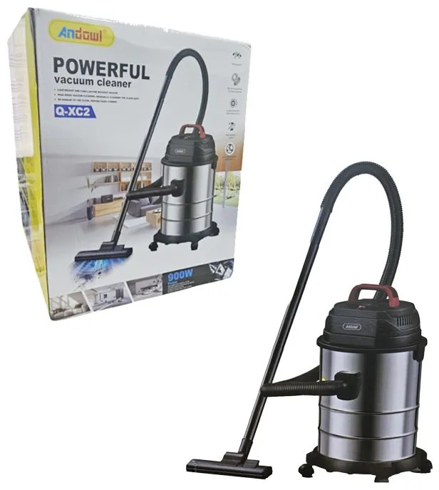 Andowl Ηλεκτρική Σκούπα Ανθεκτικής Χρήσης 900W 20L Q-XC2 - Powerful Vacuum Cleaner