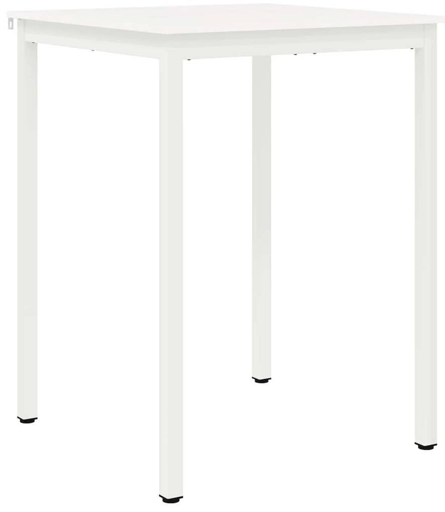 vidaXL Τραπέζι μπαρ Λευκό 110 x 55 x 105 εκ. Στερεά ξυλεία πεύκου