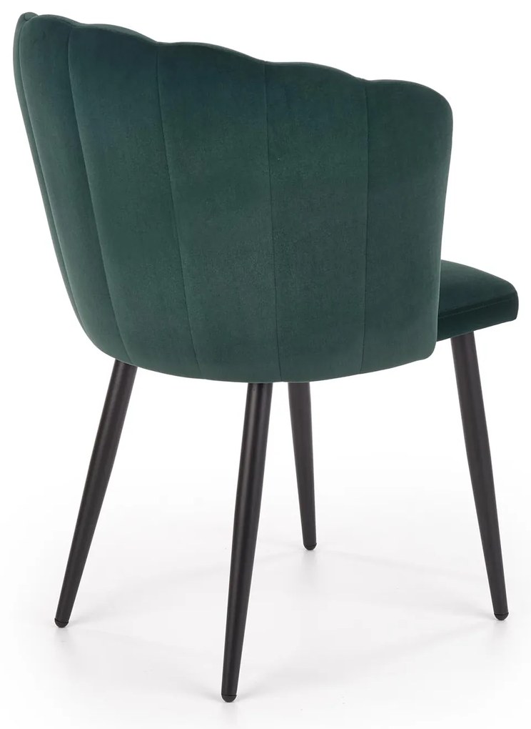K386 chair, color: dark green DIOMMI V-CH-K/386-KR-C.ZIELONY