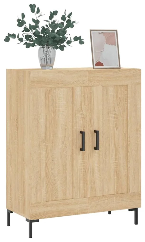 vidaXL Ντουλάπι Sonoma Δρυς 69,5 x 34 x 90 εκ. από Επεξεργασμένο Ξύλο