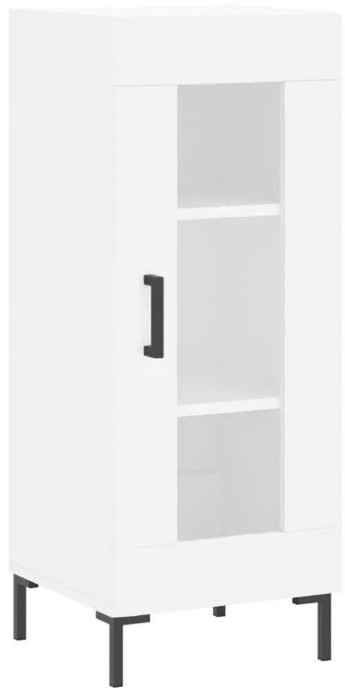 vidaXL Ντουλάπι Λευκό 34,5 x 34 x 90 εκ. από Επεξεργασμένο Ξύλο
