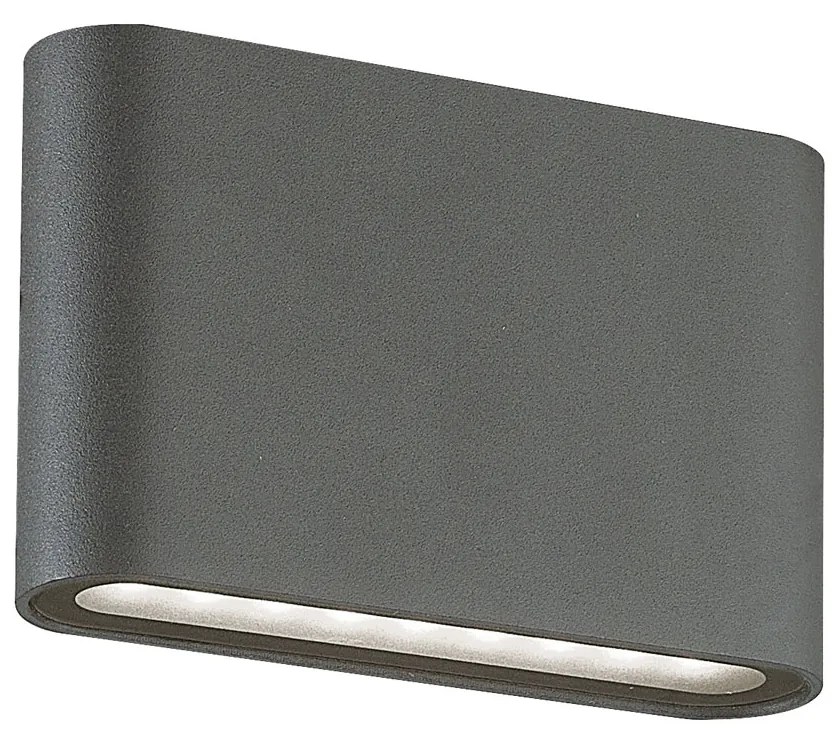 Απλίκα LED Εξωτερικού Χώρου Viokef Argon Anthracite 4226801