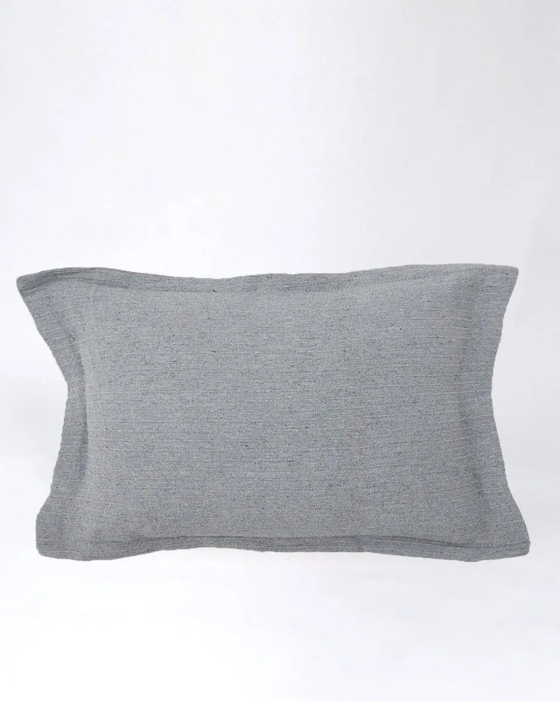 Διακοσμητική Oxford Μαξιλαροθήκη Nairi 50x70+3cm Γκρι απαλό