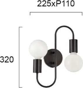 Απλίκα Τοίχου Viokef Jane 4233000