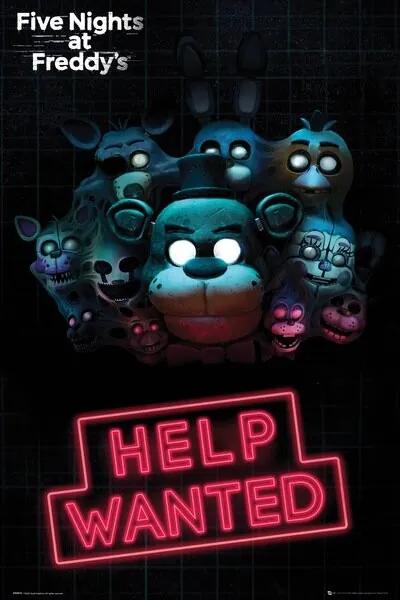 Αφίσα Five Nights at Freddy's - Help Wanted, (61 x 91.5 cm)
