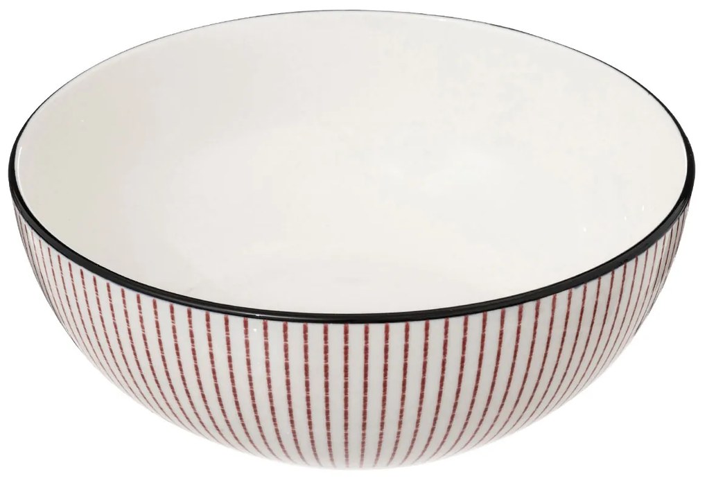 Σαλατιέρα (Φ22.5x9) S-D Lunis Rouge 194954B