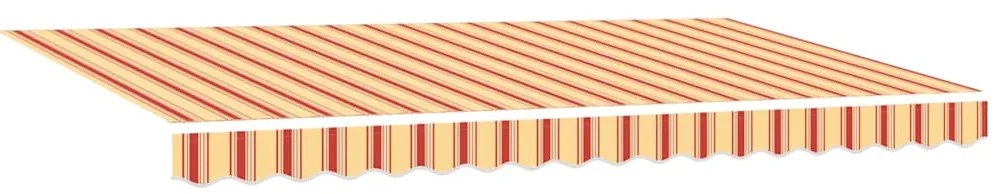 vidaXL Σκηνίτσα Αναδιπλούμενη Πολύχρωμη Ραφή 400x200 cm ύφασμα