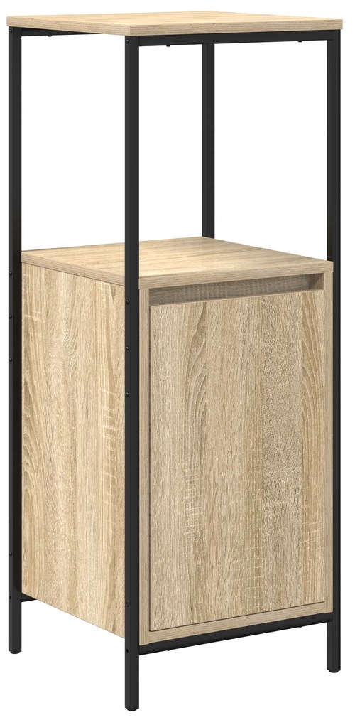 vidaXL Σετ Επίπλων Μπάνιου 5 τεμαχίων  σε Sonoma Oak Επεξεργασμένο Ξύλο