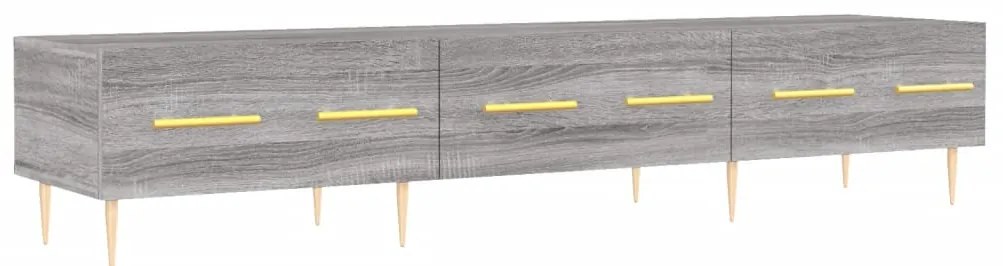 vidaXL Έπιπλο Τηλεόρασης Γκρι Sonoma 150 x 36 x 30 εκ. Επεξεργ. Ξύλο