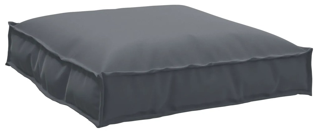 vidaXL Μαξιλάρι παλέτας για κάθισμα Ανθρακί 70 x 70 x 12 cm