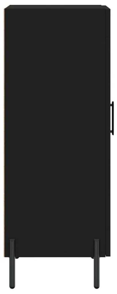 vidaXL Ντουλάπι Μαύρο 34,5 x 34 x 90 εκ. από Επεξεργασμένο Ξύλο