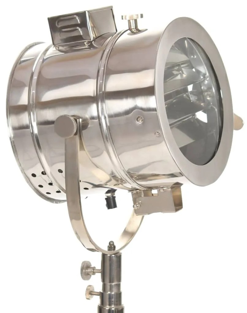 vidaXL Φωτιστικό Δαπέδου με Τρίποδο 165 εκ. από Μασίφ Ξύλο Μάνγκο