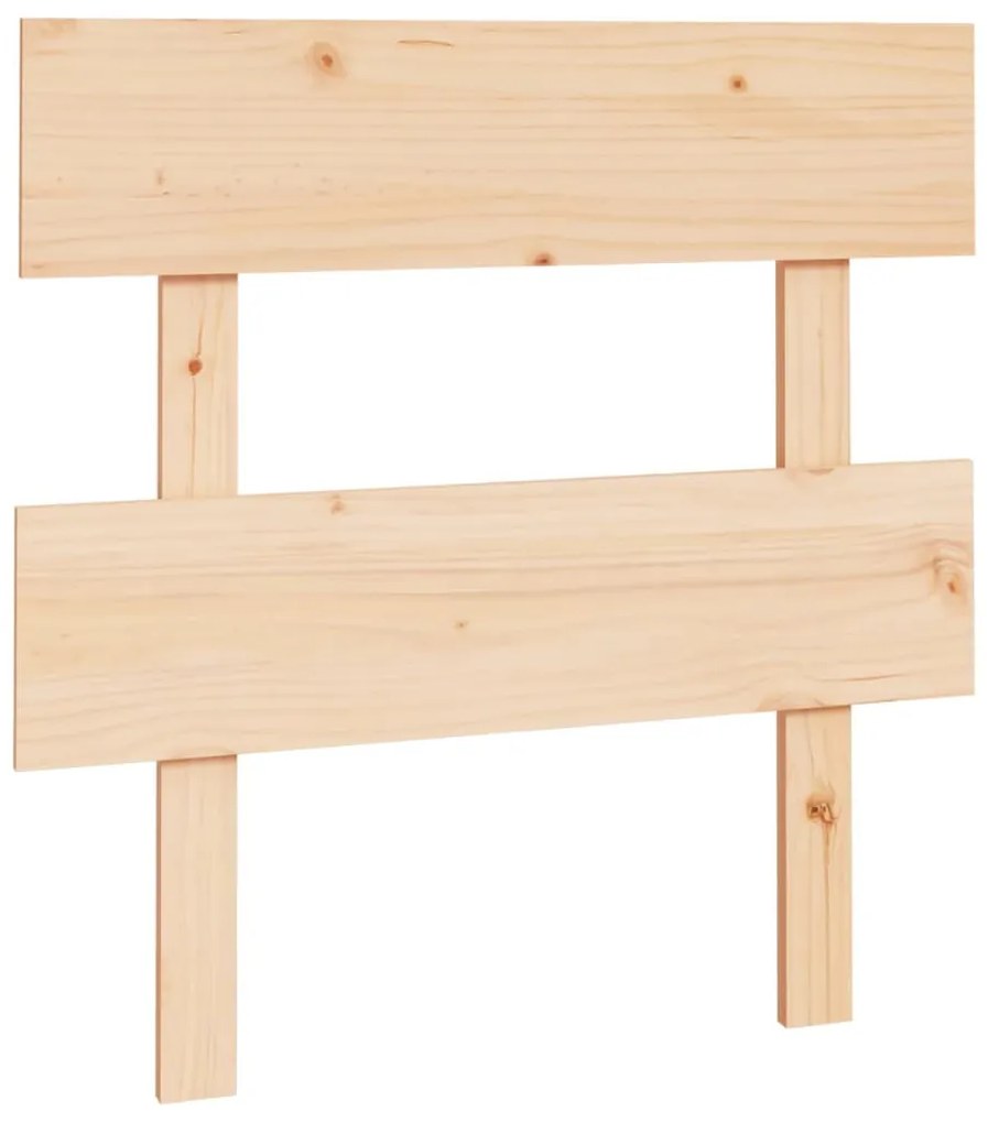 vidaXL Κεφαλάρι Κρεβατιού 93,5 x 3 x 81 εκ. από Μασίφ Ξύλο Πεύκου