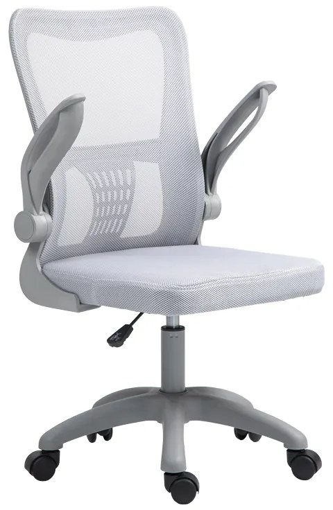 Καρέκλα γραφείου εργασίας Annalise pakoworld mesh γκρι 57x53x100εκ (1 τεμάχια)