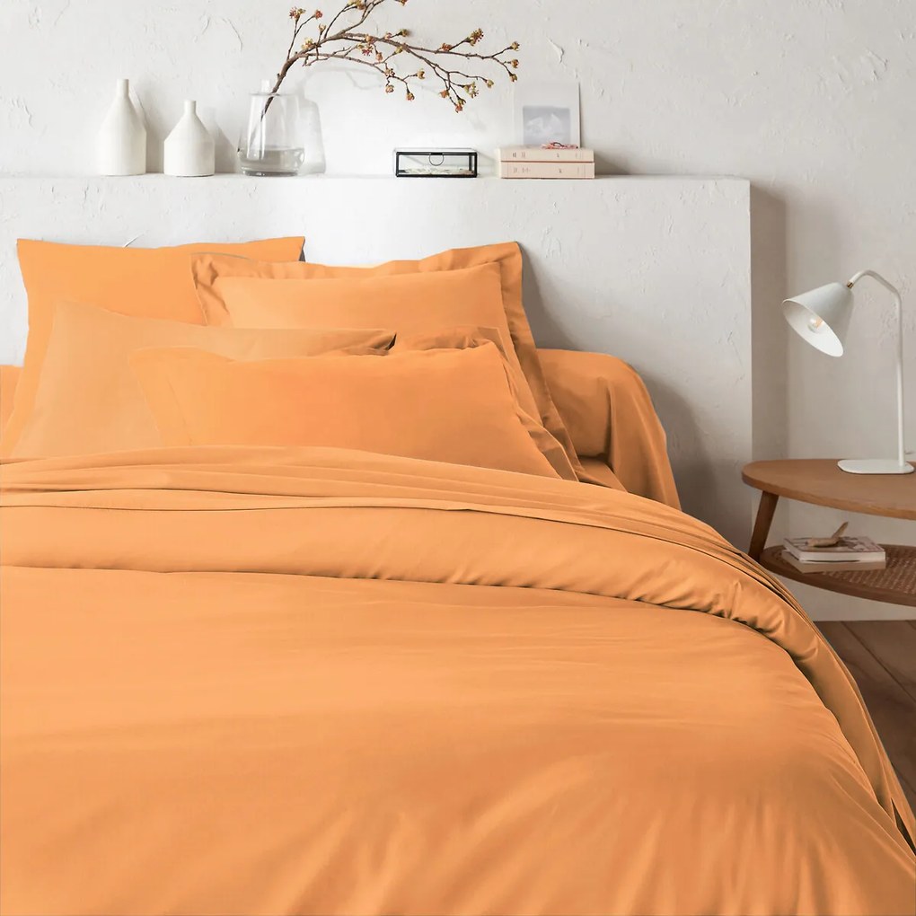 Βαμβακερή μονόχρωμη παπλωματοθήκη, Scénario