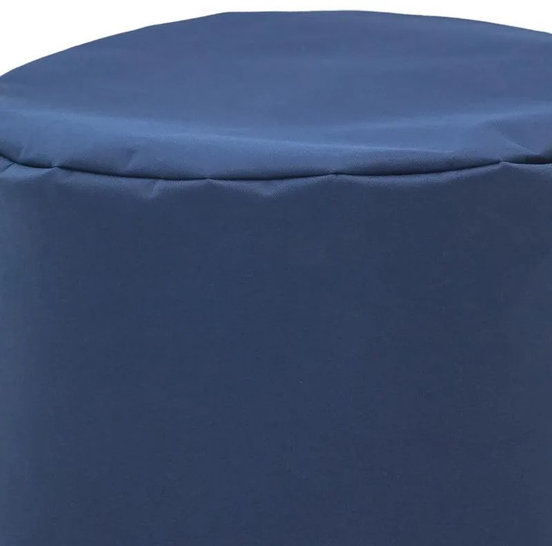 Πουφ Cube Fylliana Στρογγυλό Μπλέ 60x60x40 εκ. 60x60x40 εκ.