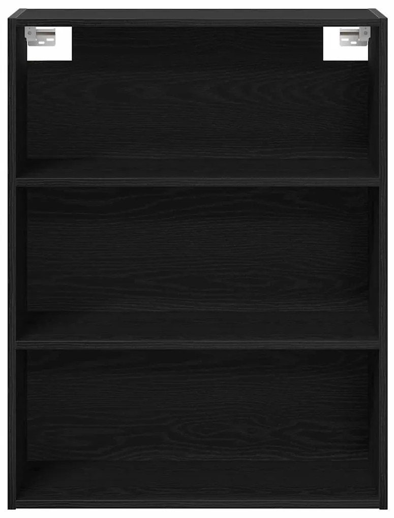 vidaXL Highboard 2 pcs Μαύρη δρυς 70 x 34 x 180 εκ. Επεξεργασμένο ξύλο