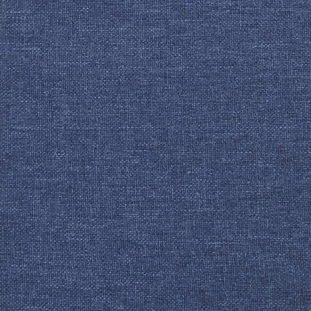 Πλαίσιο Κρεβατιού Μπλε 120x200 εκ. Υφασμάτινο - Μπλε