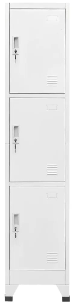 vidaXL Φοριαμός 38 x 45 x 180 εκ. με 3 Τμήματα