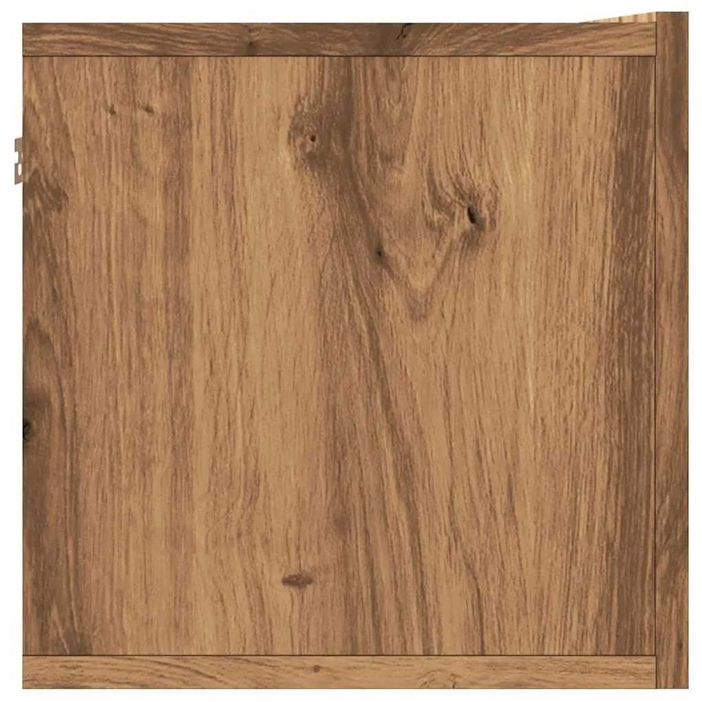 Επίτοιχο ντουλάπι τηλεόρασης Artisan Oak 80x30x30 cm - Καφέ
