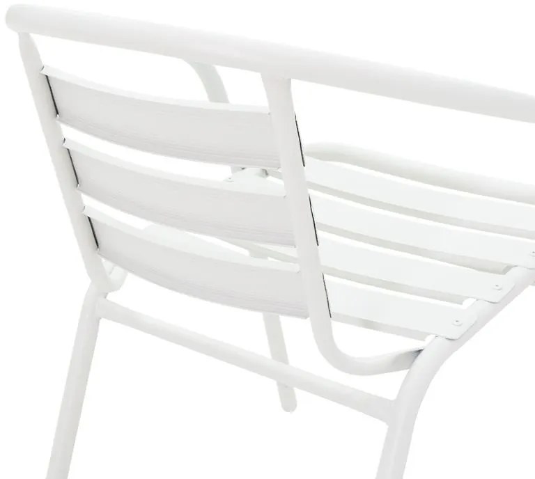 Καρέκλα - Πολυθρόνα Tade μέταλλο λευκό 54x62x74 εκ. 54x58x73 εκ.