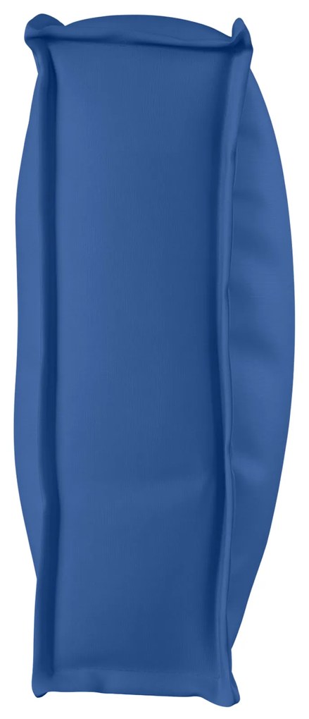 vidaXL Μαξιλάρι παλέτας για πλάτη Μπλε Ρουά 120 x 40 x 12 cm