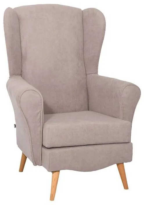 Πολυθρόνα Classic 3 Fylliana Μπέζ 80x80x114 εκ. 80x80x114 εκ.