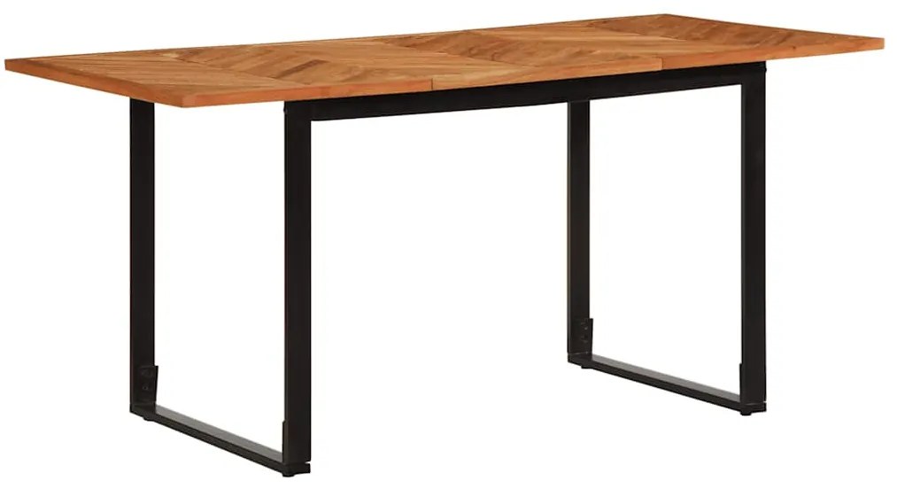 vidaXL Τραπεζαρία 160 x 80 x 75 εκ. από Μασίφ Ξύλο Ακακίας