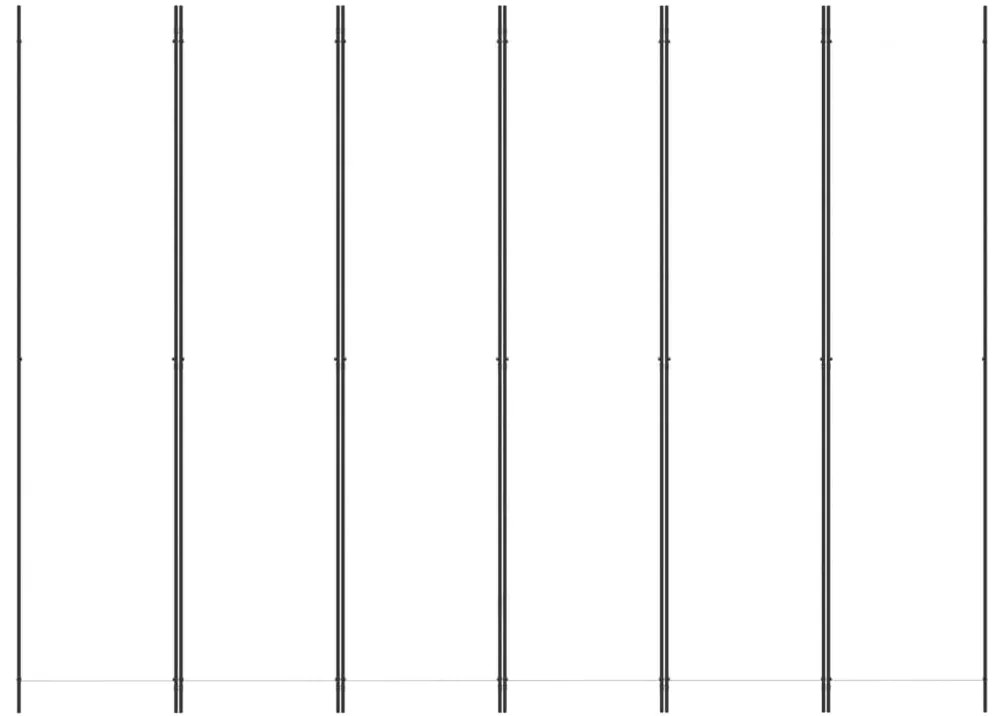vidaXL Διαχωριστικό Δωματίου με 6 Πάνελ Λευκό 300x220 εκ. από Ύφασμα
