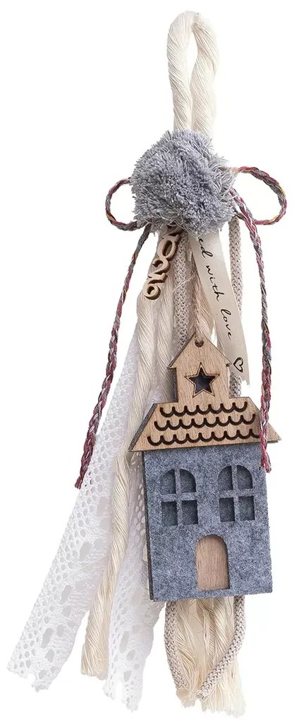 Beauty Home ΚΡΕΜΑΣΤΟ ΤΣΟΧΙΝΟ ΣΠΙΤΙ ΓΚΡΙ